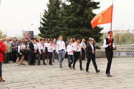 Омск: Митинг как этап воспитания