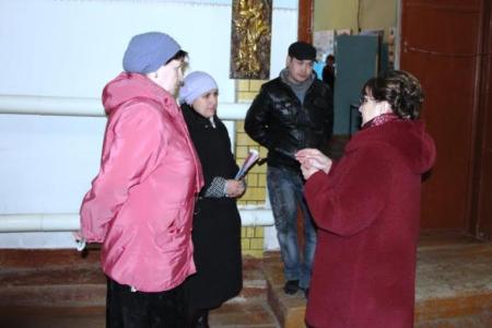 Саратовская область. О.Н. Алимова встретилась с жителями Красноармейского района