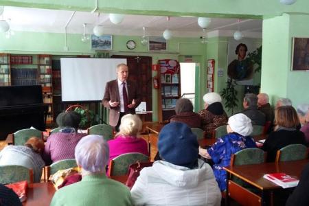 Первый секретарь Ивановского обкома КПРФ В.В.Клёнов провёл встречу с жителями города Заволжска
