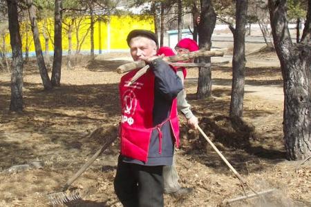 Амурская область. Белогорские коммунисты провели Ленинский субботник