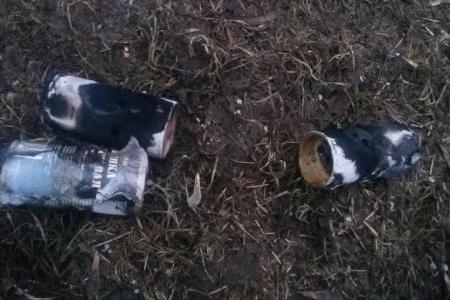 Москва. В районе Выхино на встрече В.Ф. Рашкина и А.Е. Клычкова с избирателями провокаторы бросили дымовую шашку