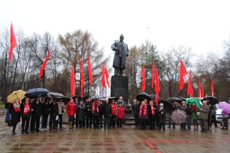 Коммунисты Перми отметили День рождения В.И. Ленина