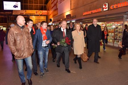 «Человек может быть счастлив только вместе со своей страной». Состоялся рабочий визит Г.А. Зюганова в Санкт-Петербург