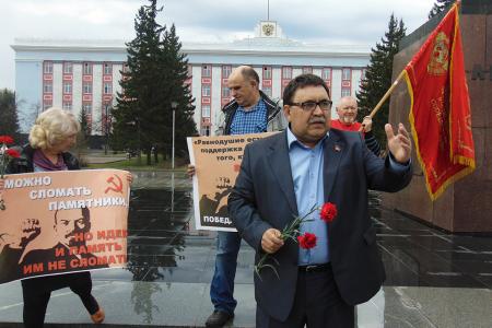 22 апреля барнаульские коммунисты отпраздновали 146–годовщину со дня рождения Владимира Ленина