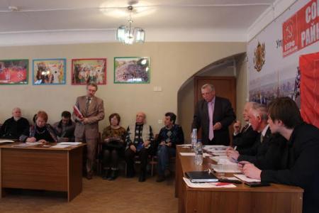 Рязань. Советский райком отчитался и избрал нового секретаря
