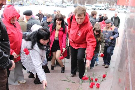 В Рязани прошли торжественные мероприятия, посвященные Дню рождения вождя мирового пролетариата