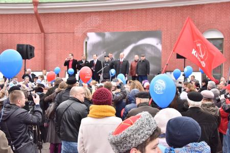 «Человек может быть счастлив только вместе со своей страной». Состоялся рабочий визит Г.А. Зюганова в Санкт-Петербург