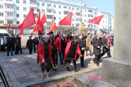 Коммунисты и жители Рязани отметили День космонавтики