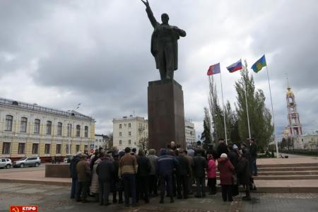Тамбов. Ленину - 146 лет!