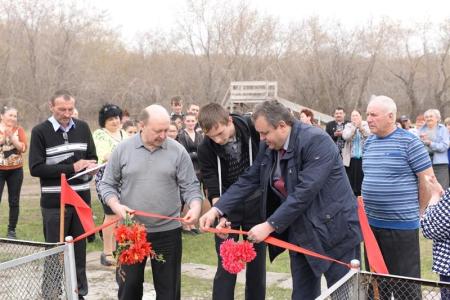 Новосибирская область. Памятник Ленину открыт в Краснозерском районе