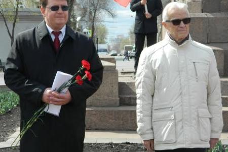 В Самаре прошло возложение цветов в честь Дня рождения В.И. Ленина