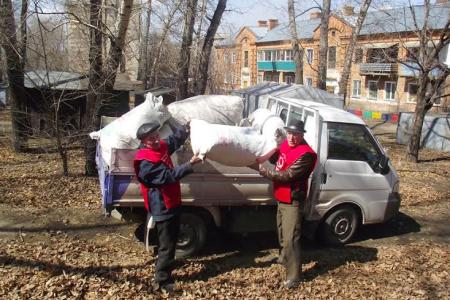 Амурская область. Белогорские коммунисты провели Ленинский субботник
