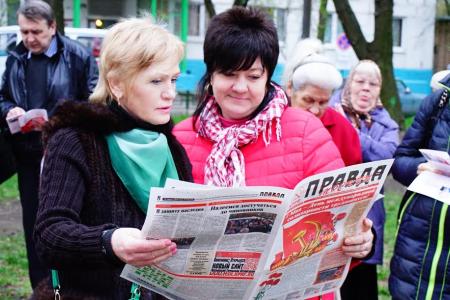 Валерий Рашкин продолжает встречаться с москвичами
