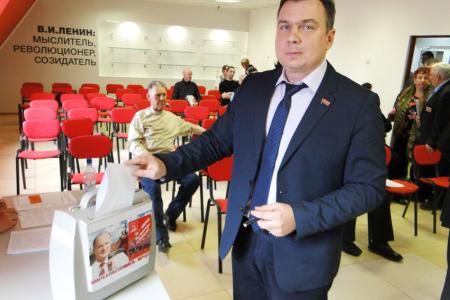 Д.Г. Новиков принял участие в отчетно-выборной Конференции Благовещенского городского отделения КПРФ