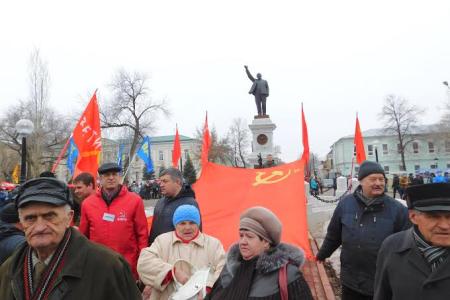 В Оренбурге прошел многотысячный митинг протеста против введения новых норм расчета ЕДК