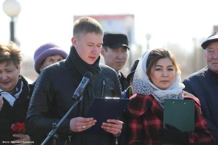 В Гагаринском округе Якутска отметили 55-летие полета Юрия Гагарина в космос