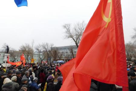В Оренбурге прошел многотысячный митинг протеста против введения новых норм расчета ЕДК