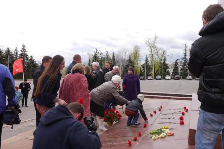 Первый секретарь Липецкого обкома КПРФ Николай Разворотнев: «Коммунисты о Ленине не забывают!»