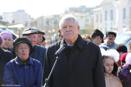 В Гагаринском округе Якутска отметили 55-летие полета Юрия Гагарина в космос