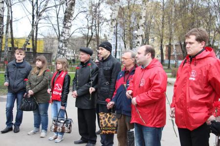 В Рязани прошли торжественные мероприятия, посвященные Дню рождения вождя мирового пролетариата