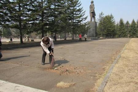 Еврейская АО. Коммунисты провели субботник ко Дню рождения В.И. Ленина