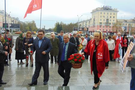 22 апреля барнаульские коммунисты отпраздновали 146–годовщину со дня рождения Владимира Ленина