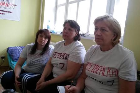 Коммунисты Иванова посетили участников голодовки дольщиков