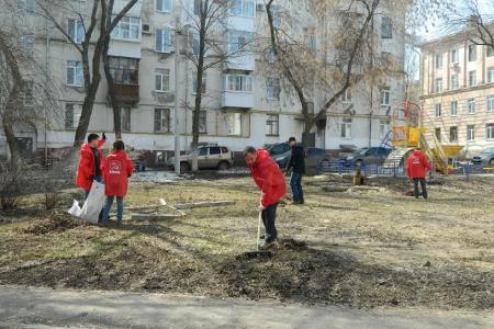 Самарская область. В Новокуйбышевске прошел коммунистический субботник