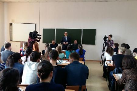 Забайкальский край. Депутат Владимир Поздняков провёл встречу со студентами Читы