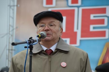 В Москве прошла акция в поддержку законопроекта КПРФ «О детях войны» 
