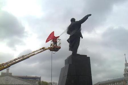В Воронеже прошел Ленинский субботник