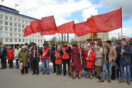 Республика Калмыкия. Коммунисты отметили 146-ю годовщину со дня рождения В.И. Ленина