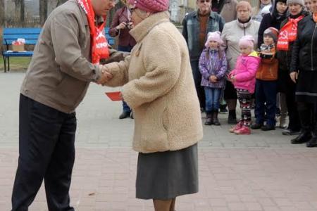Ивановская область. В Кинешме отметили 146-ю годовщину со дня рождения  В.И.Ленина