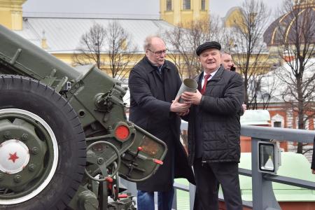 «Человек может быть счастлив только вместе со своей страной». Состоялся рабочий визит Г.А. Зюганова в Санкт-Петербург