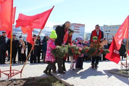 Магаданские коммунисты отметили 146-ю годовщину со дня рождения В.И. Ленина