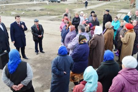 О.А. Лебедев проводит встречи с избирателями в Тульской области