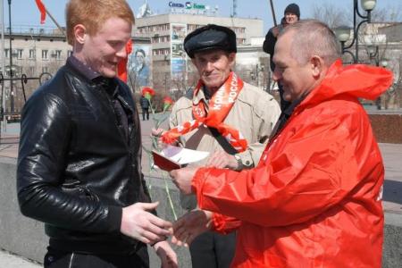 Забайкальский край. Ленин - вечно будет жить в умах и сердцах всего человечества!