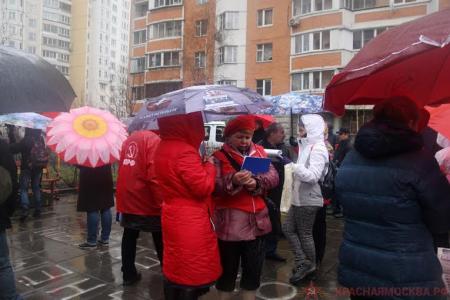 День сопротивления: Валерий Рашкин встретился с жителями ЮВАО города Москвы