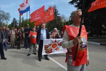 Севастопольские коммунисты отметили 72-ю годовщину освобождения Балаклавы от немецко-фашистских захватчиков
