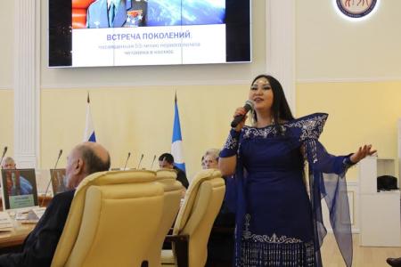 Республика Якутия. Комсомольцы провели встречу с почетными работниками авиации