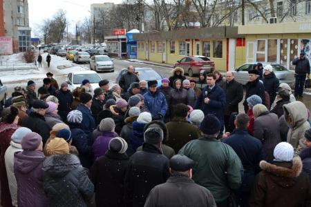 Олег Лебедев продолжает массовые встречи с избирателями в Тульской области