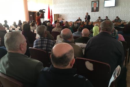 Встречи С.П.Обухова с избирателями Динского района Кубани