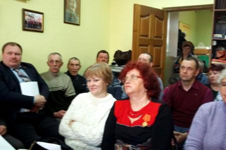 Первый секретарь Ивановского обкома КПРФ В.В. Кленов принял участие в отчётно-выборной Конференции Кинешемского районного отделения