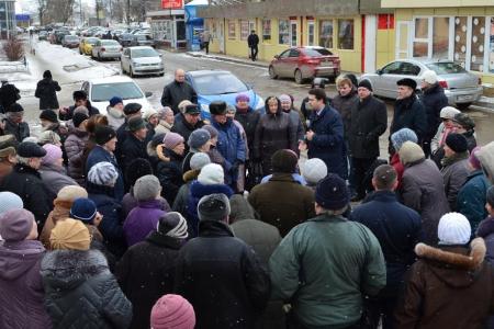 Олег Лебедев продолжает массовые встречи с избирателями в Тульской области