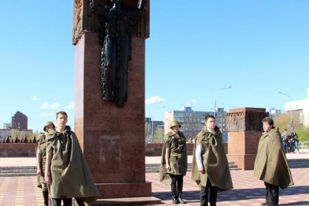 Самарские комсомольцы приняли участие в акции «15 дней до Великой Победы»
