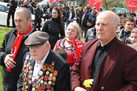 Коммунисты Республики Крым отметили 72-ю годовщину со дня освобождения городов Армянска, Феодосии, Керчи и Красноперекопска