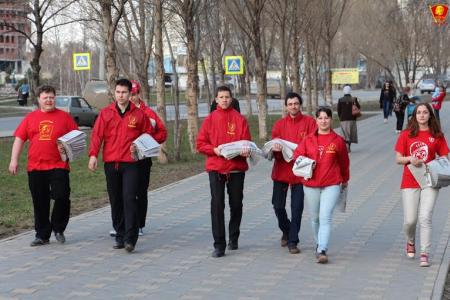 В Самаре стартовала акция ЛКСМ «Мы первые»