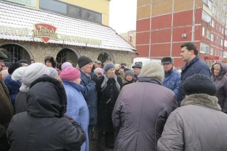 Олег Лебедев продолжает массовые встречи с избирателями в Тульской области