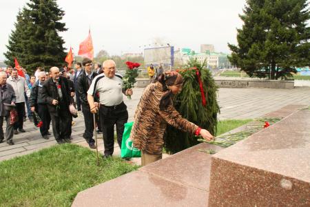 Омск: Митинг как этап воспитания