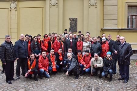 «Человек может быть счастлив только вместе со своей страной». Состоялся рабочий визит Г.А. Зюганова в Санкт-Петербург